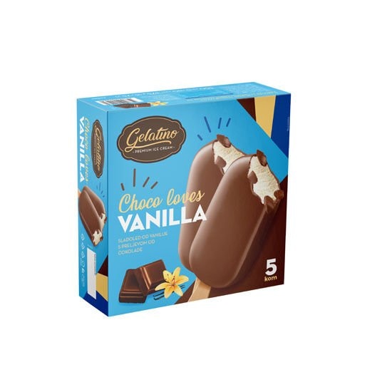 GELATINO Sladoled 5x110 ml