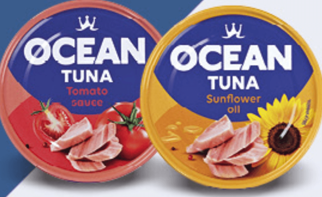 Ocean Tuna komadi 185g/130g, 160g/112g