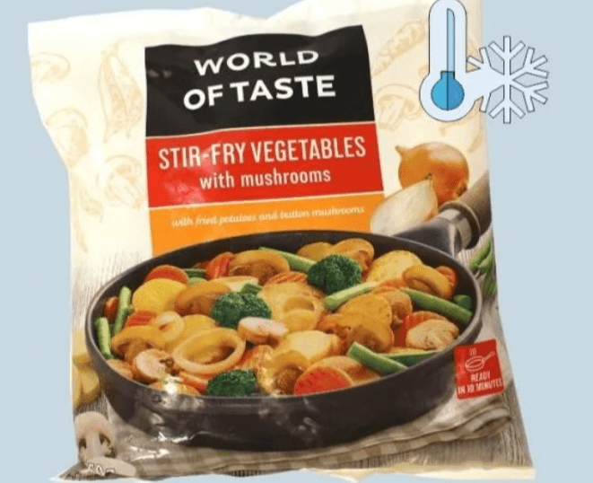 Zamrznuto povrće Wot Povrće s gljivama 450 g