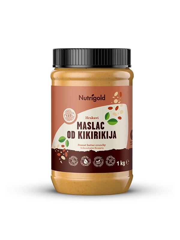 Nutrigold Maslac od Kikirikija 600g Nutrigold