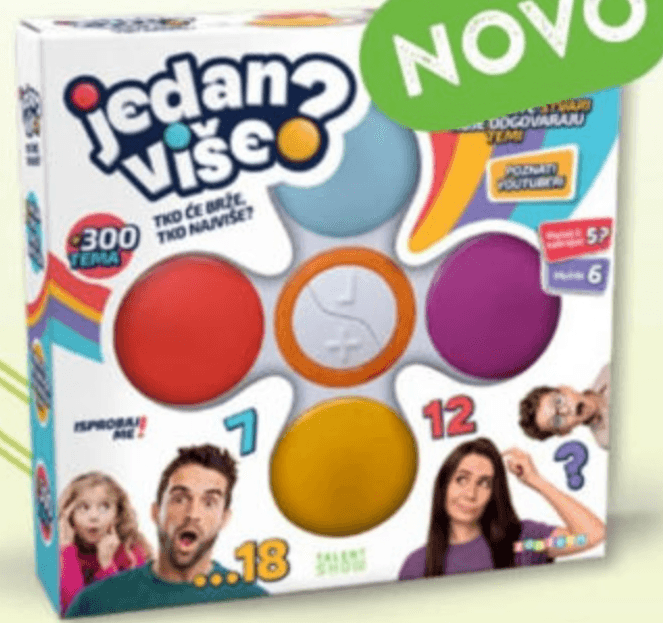 Društvena igra Jedan više