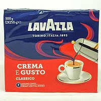 Lavazza Crema e Gusto mljevena kava 2 x 250 g