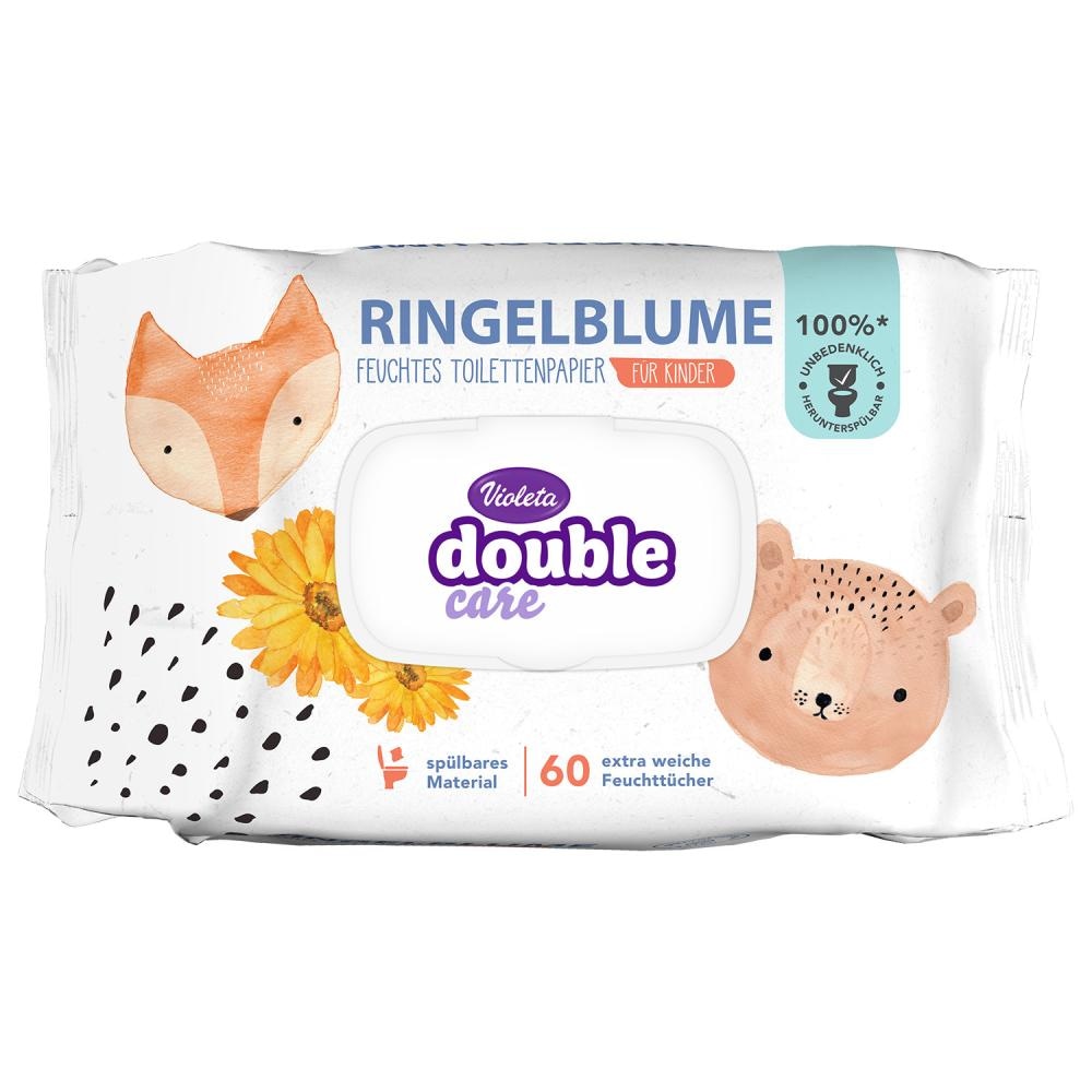 Double care, Violeta Vlažni toaletni papir 60 kom