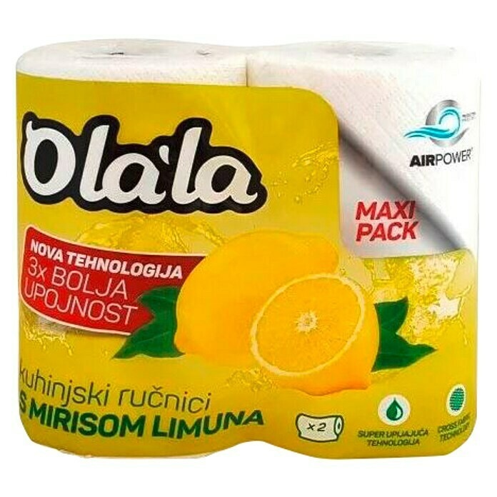 Ola'la Papirnati ručnici 2 role