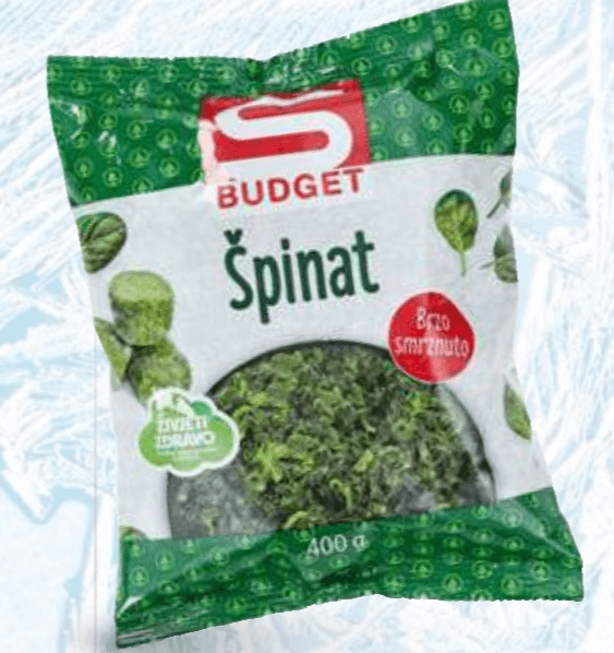 Špinat S-BUDGET 400 g S-BUDGET