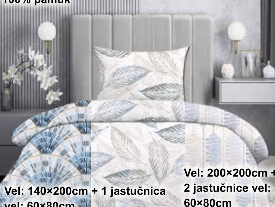 Posteljina Print 140 x 200 cm