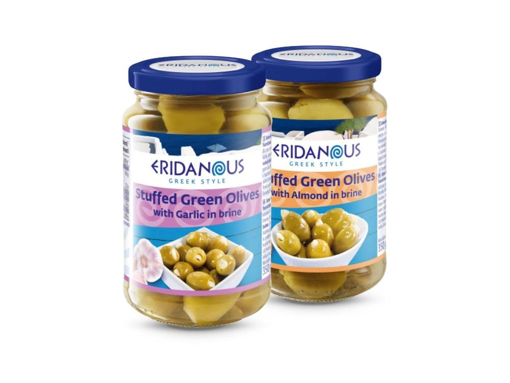 Punjene zelene masline 200 g (ocijeđene mase)