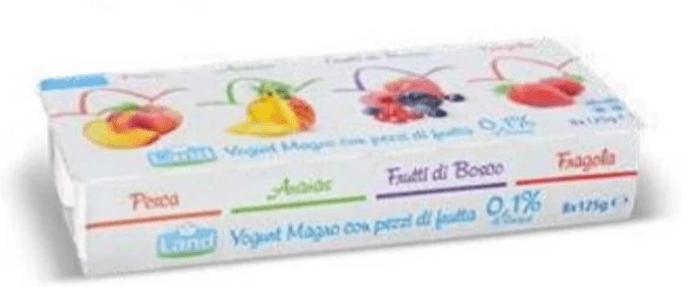Jogurt voćni Light Mix 8 KOM, 1 kg