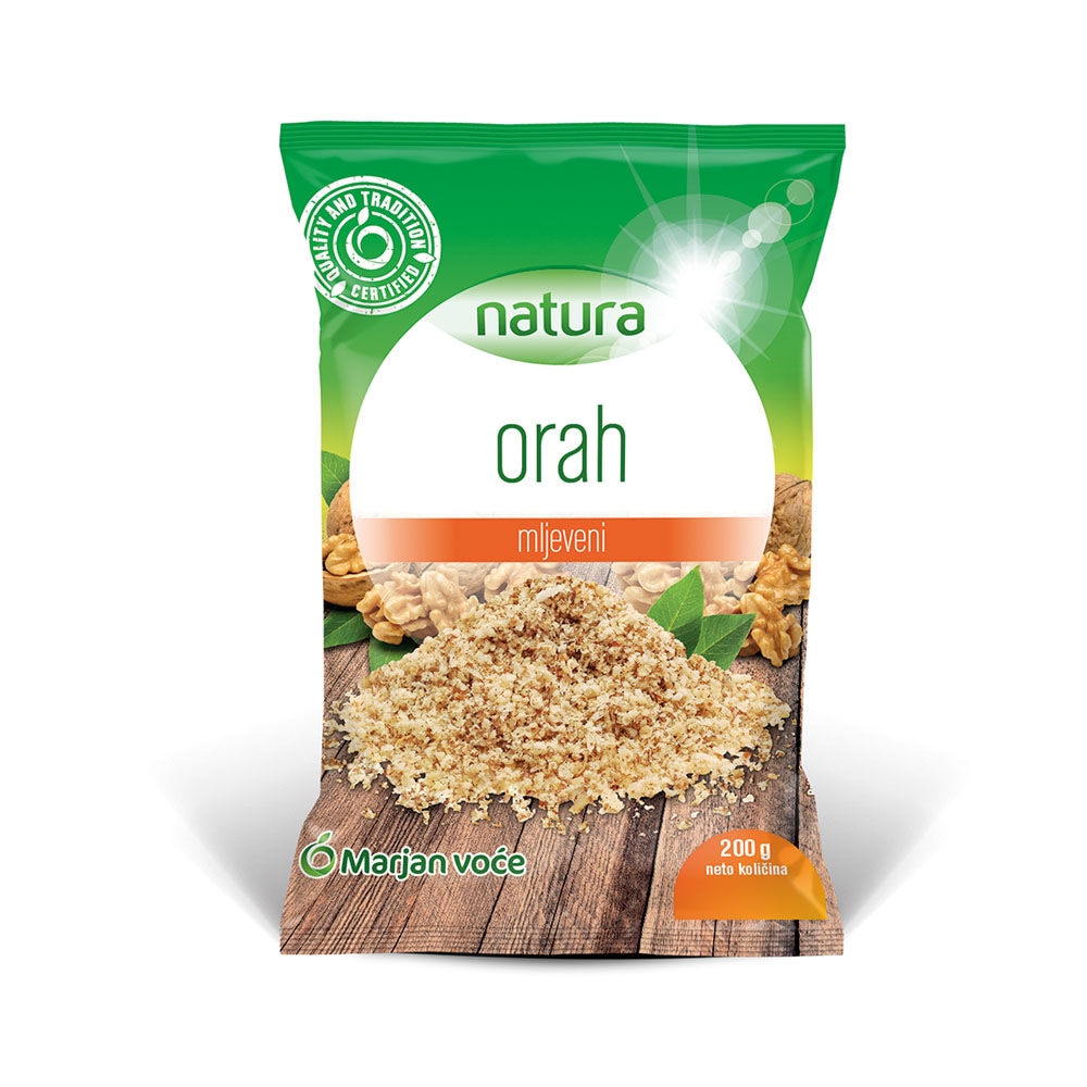 Mljeveni orah Natura 200 g