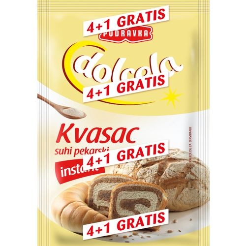 Dolcela Instant suhi kvasac 7g 4+1 gratis