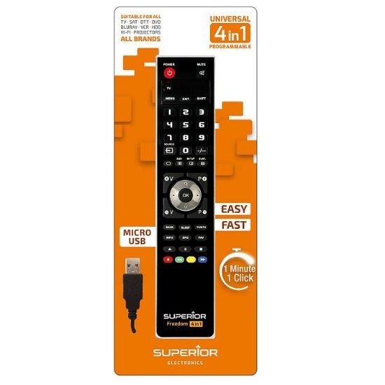 Univerzalni daljinski upravljač Superior Freedom USB 4u1 1 kom