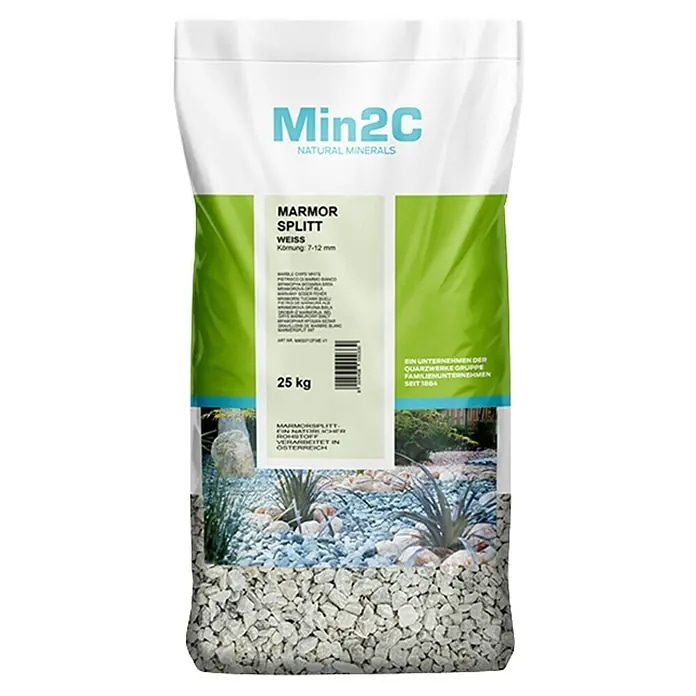 Mramorni lomljeni kamen 25 kg Min2C
