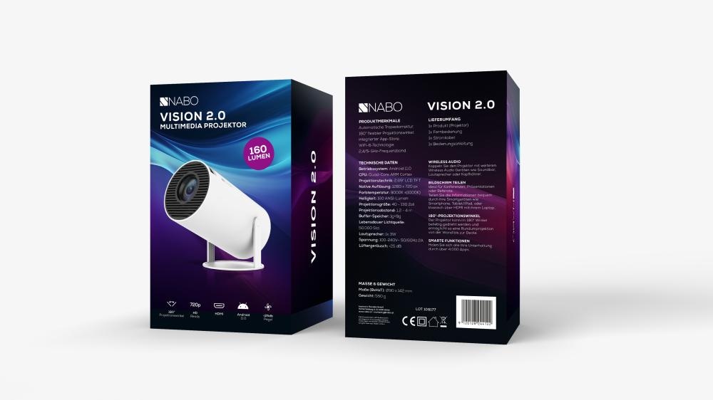 Multimedijski projektor Nabo Vision 2.0 1 kom