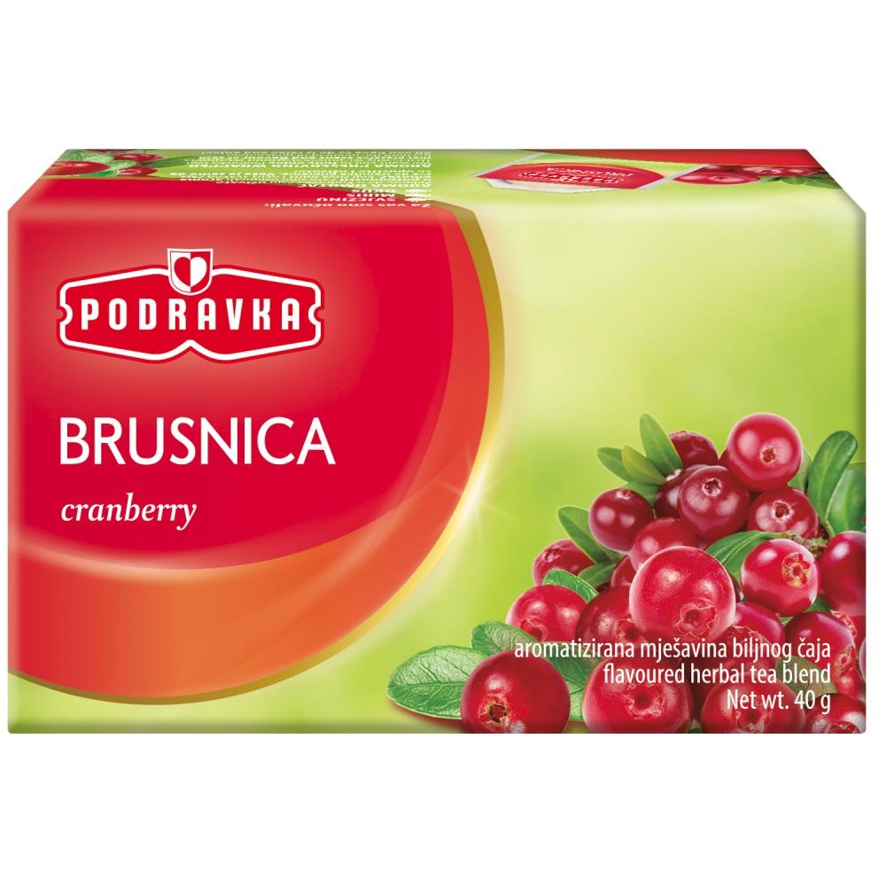 Čaj brusnica 40 g