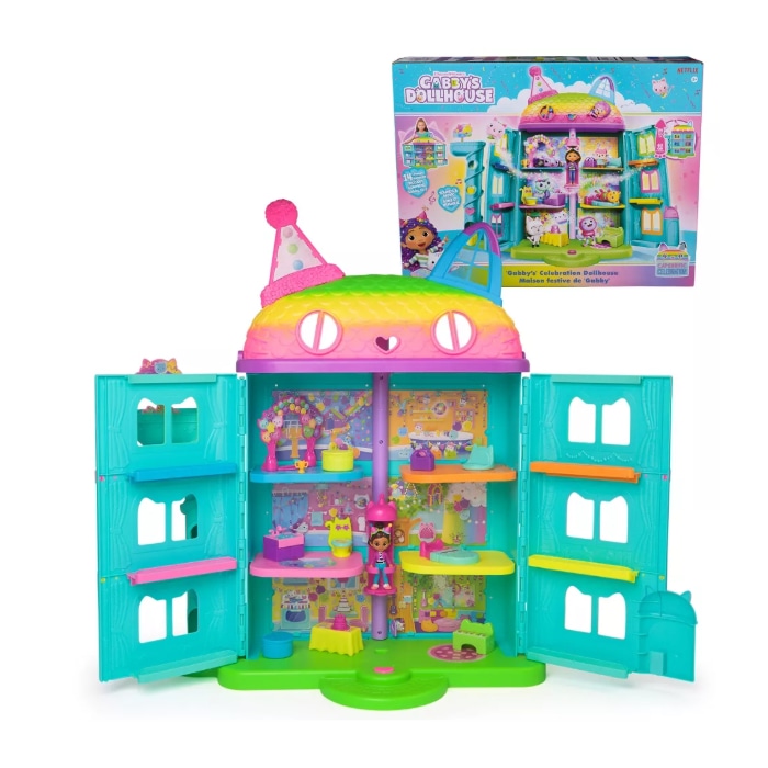 Gabby's Dollhouse Purrfect party dollhouse set za igru