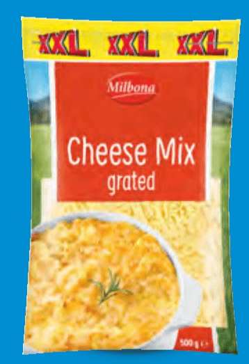 Milbona Miks ribanih sireva XXL 500 g Milbona