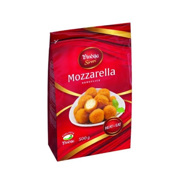 Panirana mozzarella 500 g Cekin