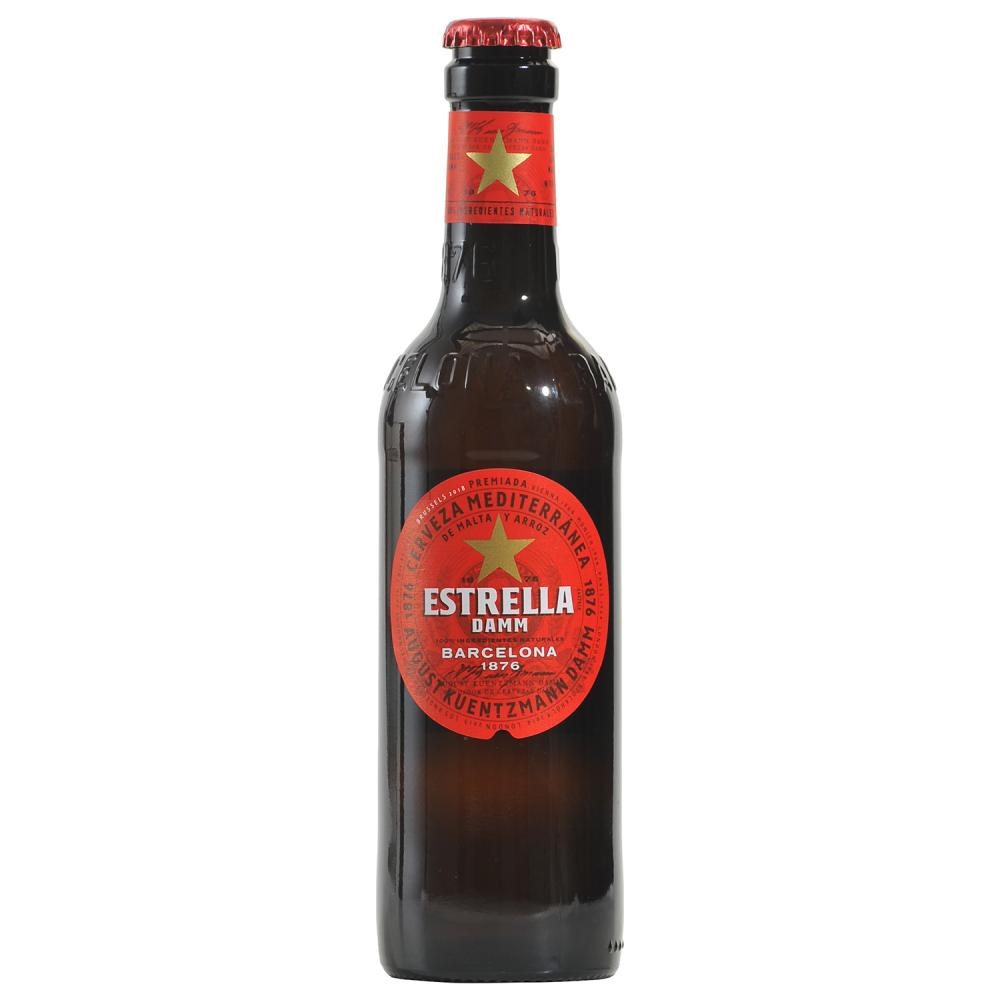 Estrella Damm Pivo 0,33 l Estrella Damm