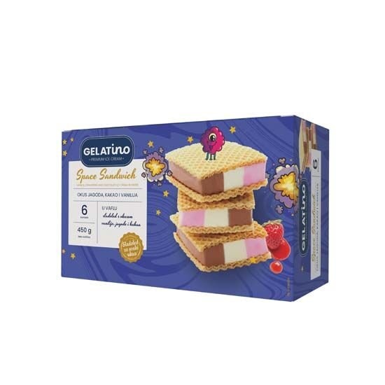 GELATINO Sladoled 6x160 ml