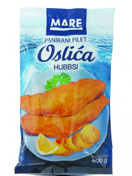 Mare Oslić Filet Panirani 400 g MARE