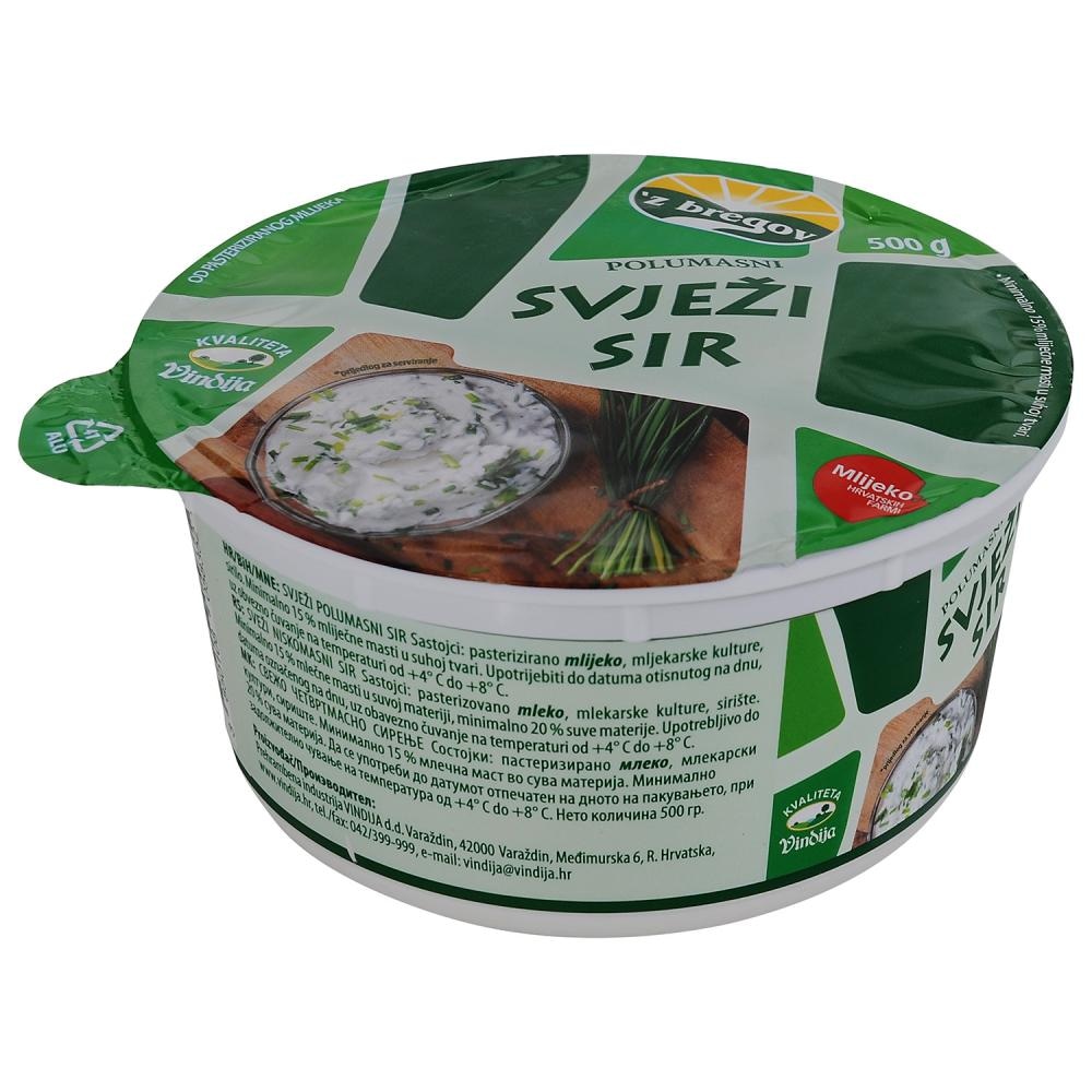 'z bregov Svježi sir 500 g
