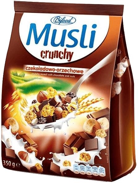 Musli Bifood Crunchy chocolate nuts 350 g