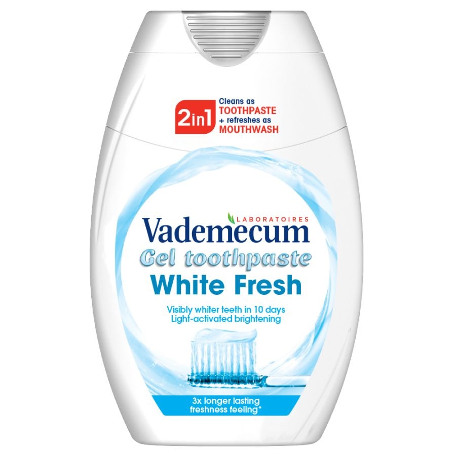 Vademecum 2u1 White Fresh 2 kom, 75 ml