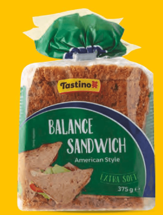 Tastino Integralni sandwich toast 375 g