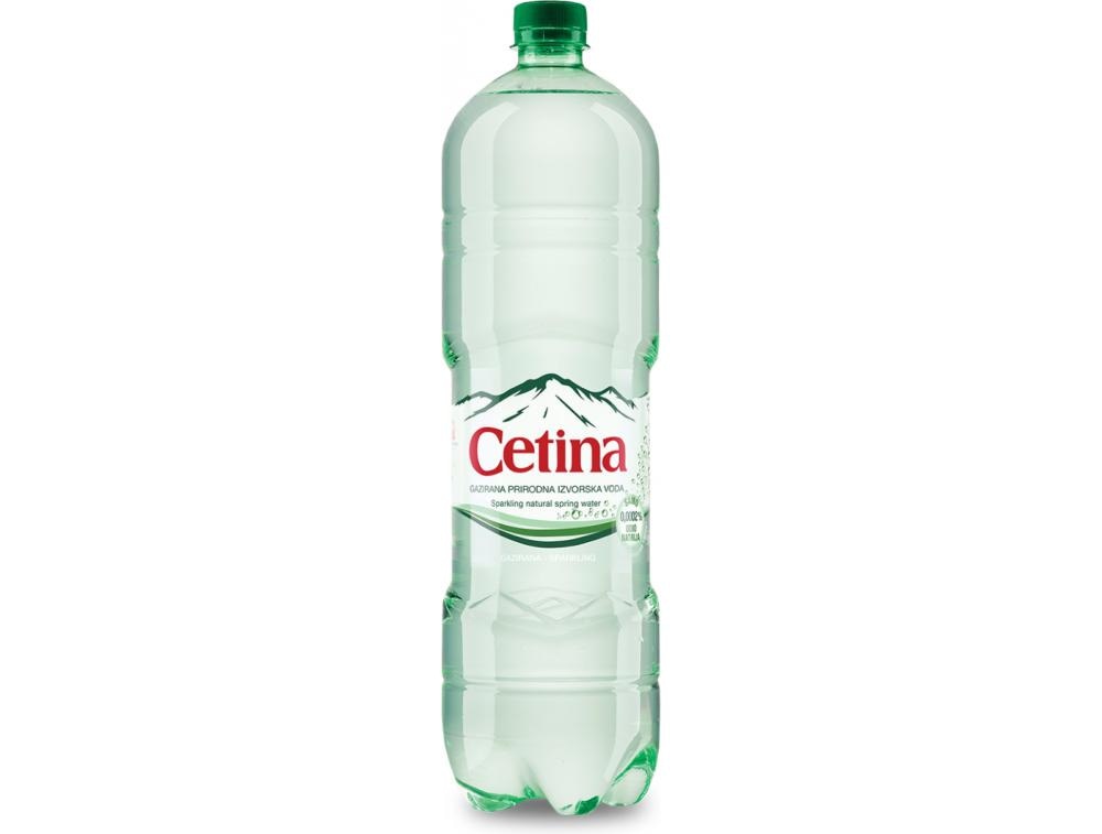 Voda prirodna mineralna negazirana Cetina, gazirana Dinara 1,5 l