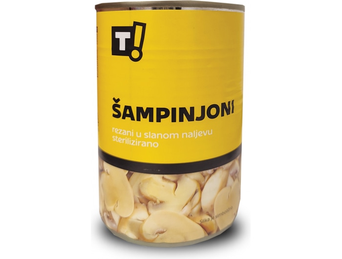 T! Šampinjoni rezani 400 g