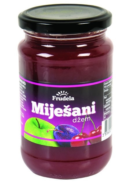 Frudela džem marelica, miješani 420 g Frudela