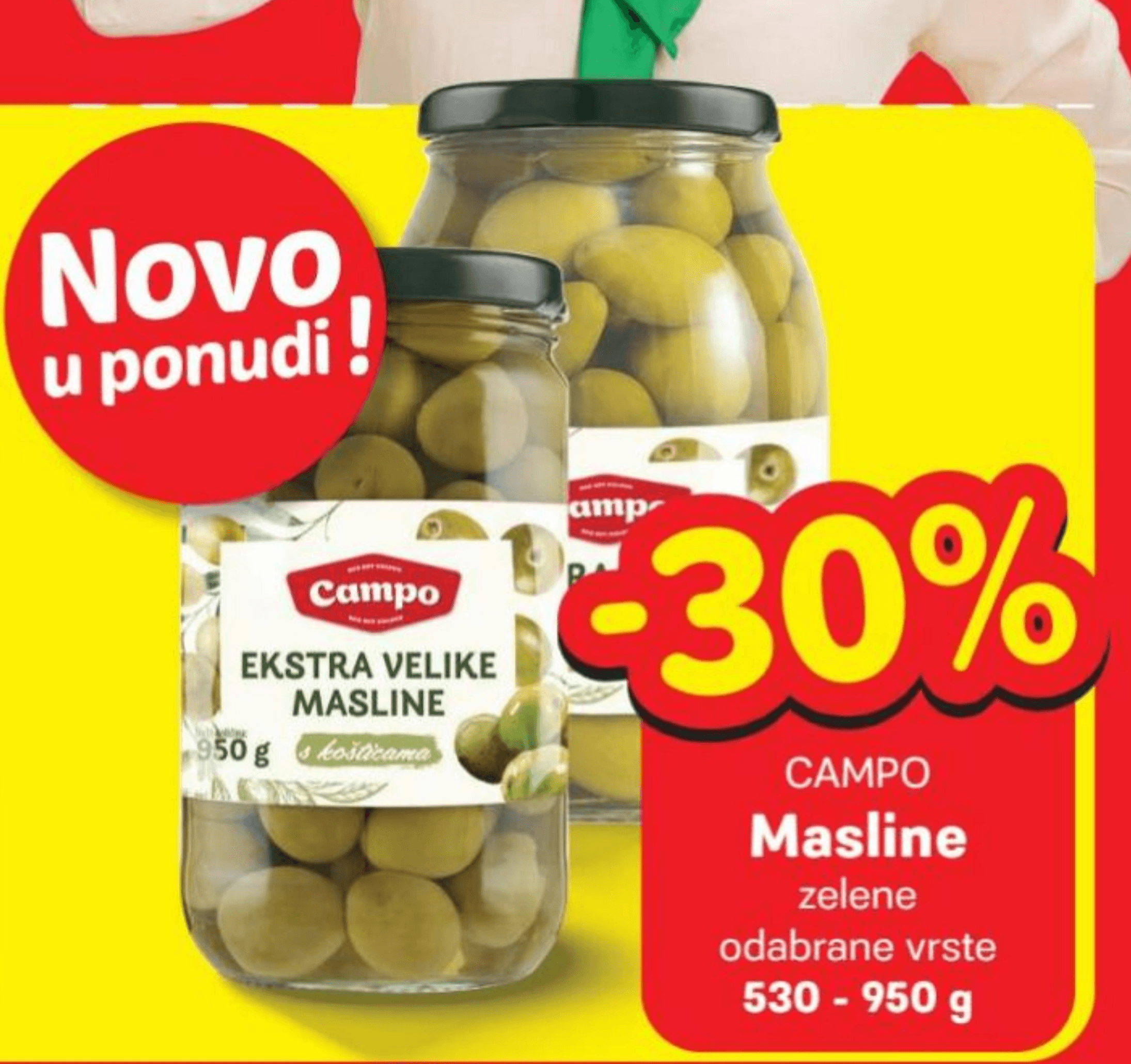 Campo Masline 530 g - 950 g