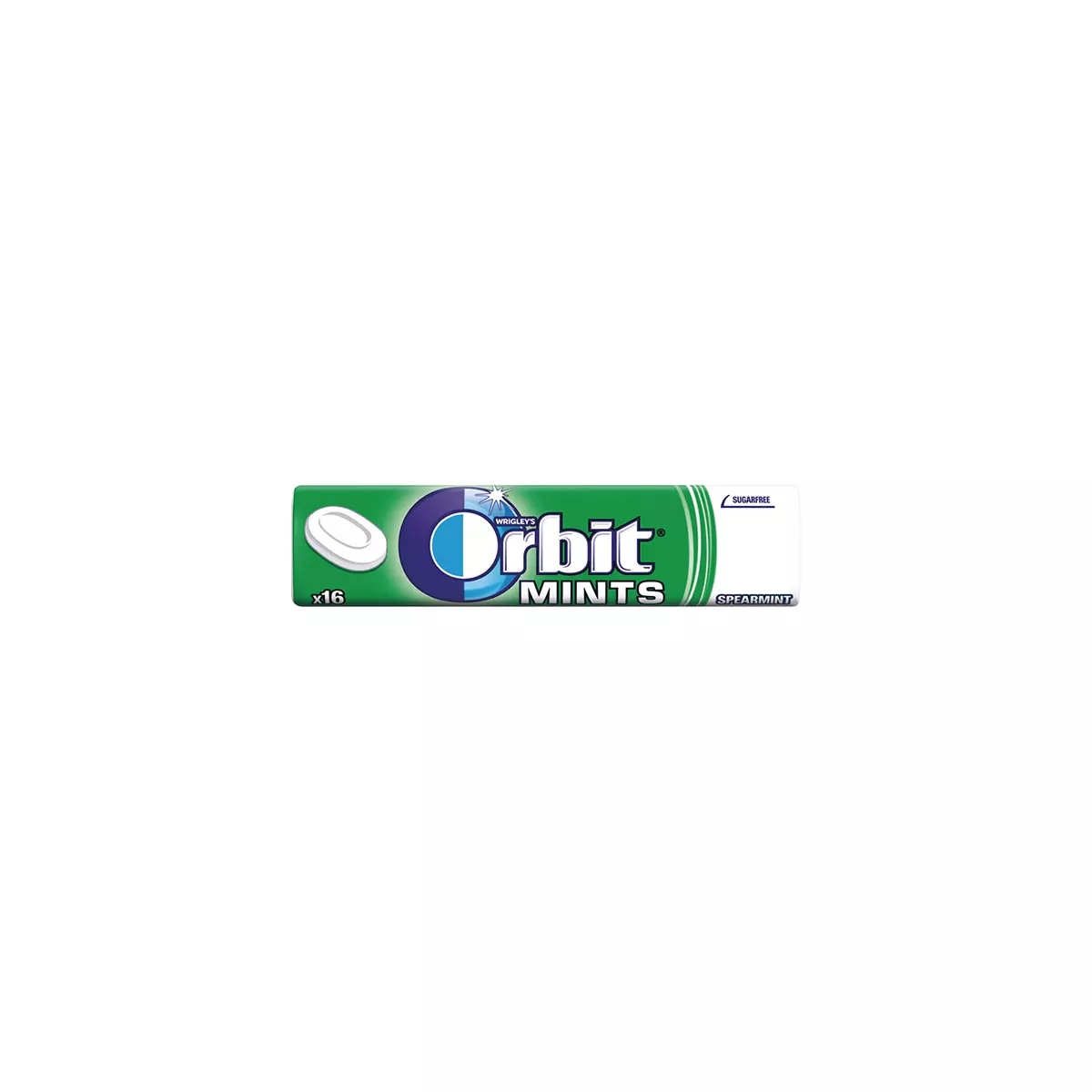 Orbit spearmint bombon 28 g Orbit