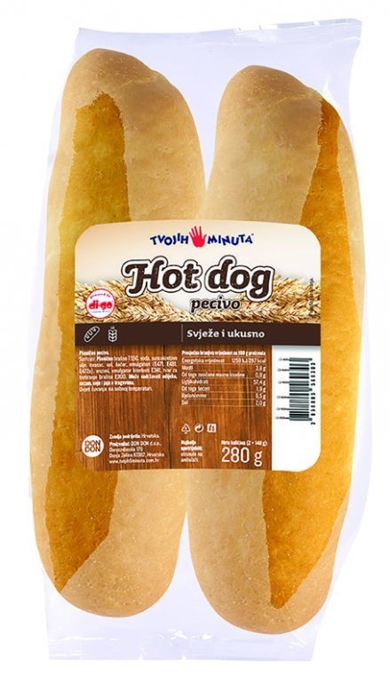 Panero Pecivo Hot Dog 280 g