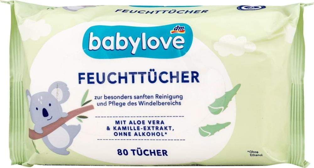 babylove vlažne maramice 80 kom. babylove