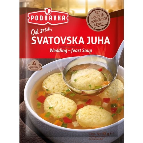 Juha Podravka 58 g, 67 g, 65 g