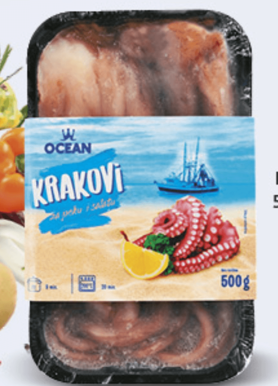 Ocean Krakovi divovske lignje 500g