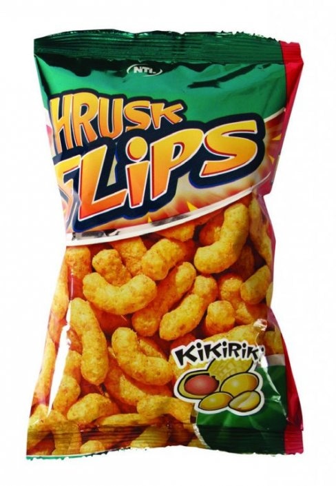Hrusk Flips s kikirikijem 130 g Hrusk