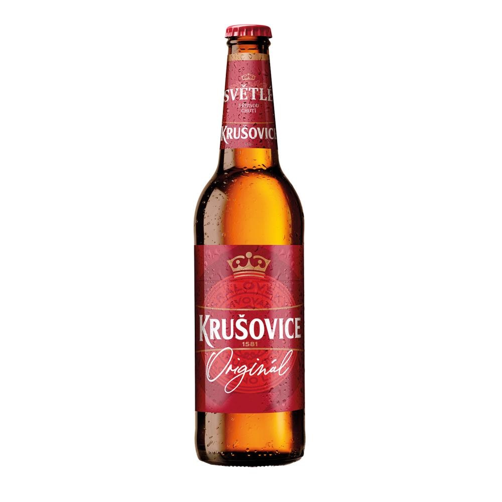Krušovice Pivo 0,5 l Krušovice