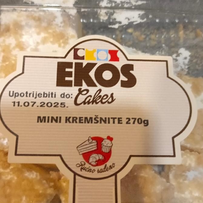 EKOS Mini kremšnite 270g