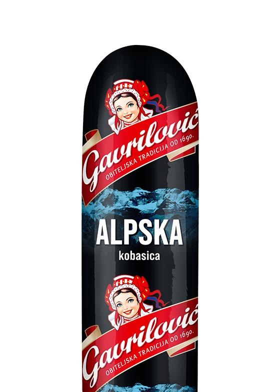 Gavrilović Alpska kobasica 1 kg Gavrilović