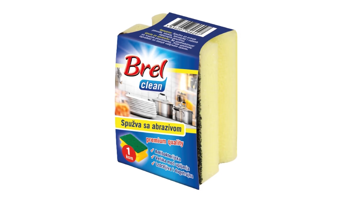 BREL CLEAN Spužva abrazivna 2/1