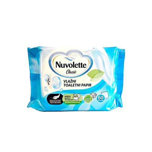 Nuvolette Vlažni toaletni papir 60 kom