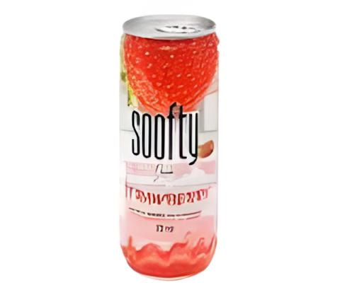 Soofty Gazirana voda s okusom 0,33 l