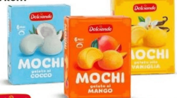 Sladoled Mochi vanilija/kokos/mango 180 g