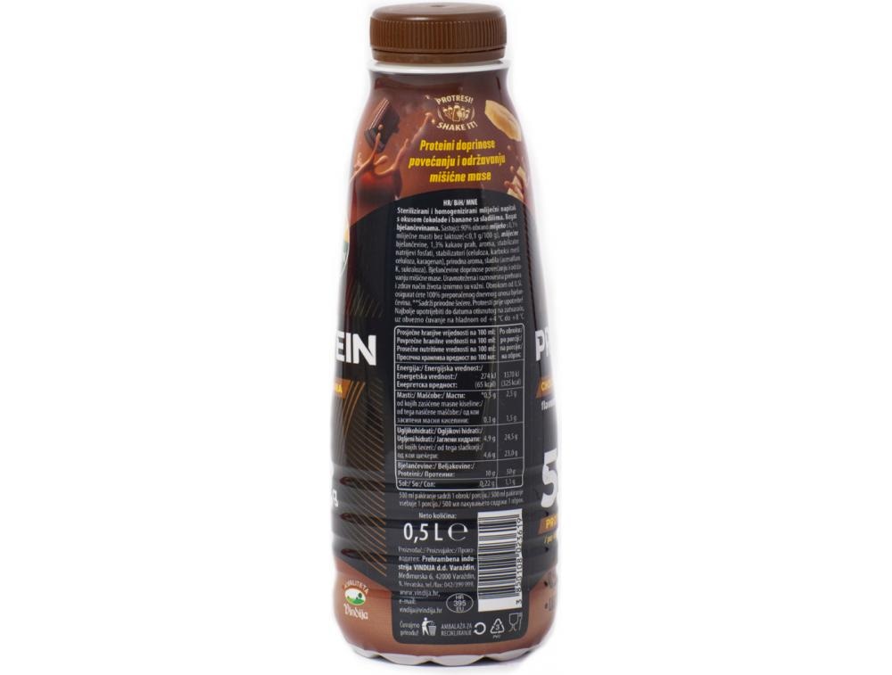 Napitak Protein 'z bregov čokolada 0,5 l Vindija