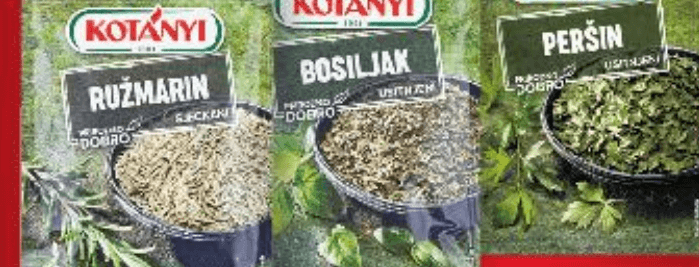 Kotanyi Začin vrećice