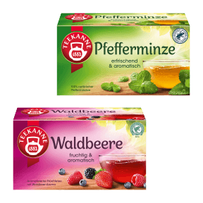 Teekanne biljni ili voćni čaj 18-20 filter vrećica, 32,4g-70g
