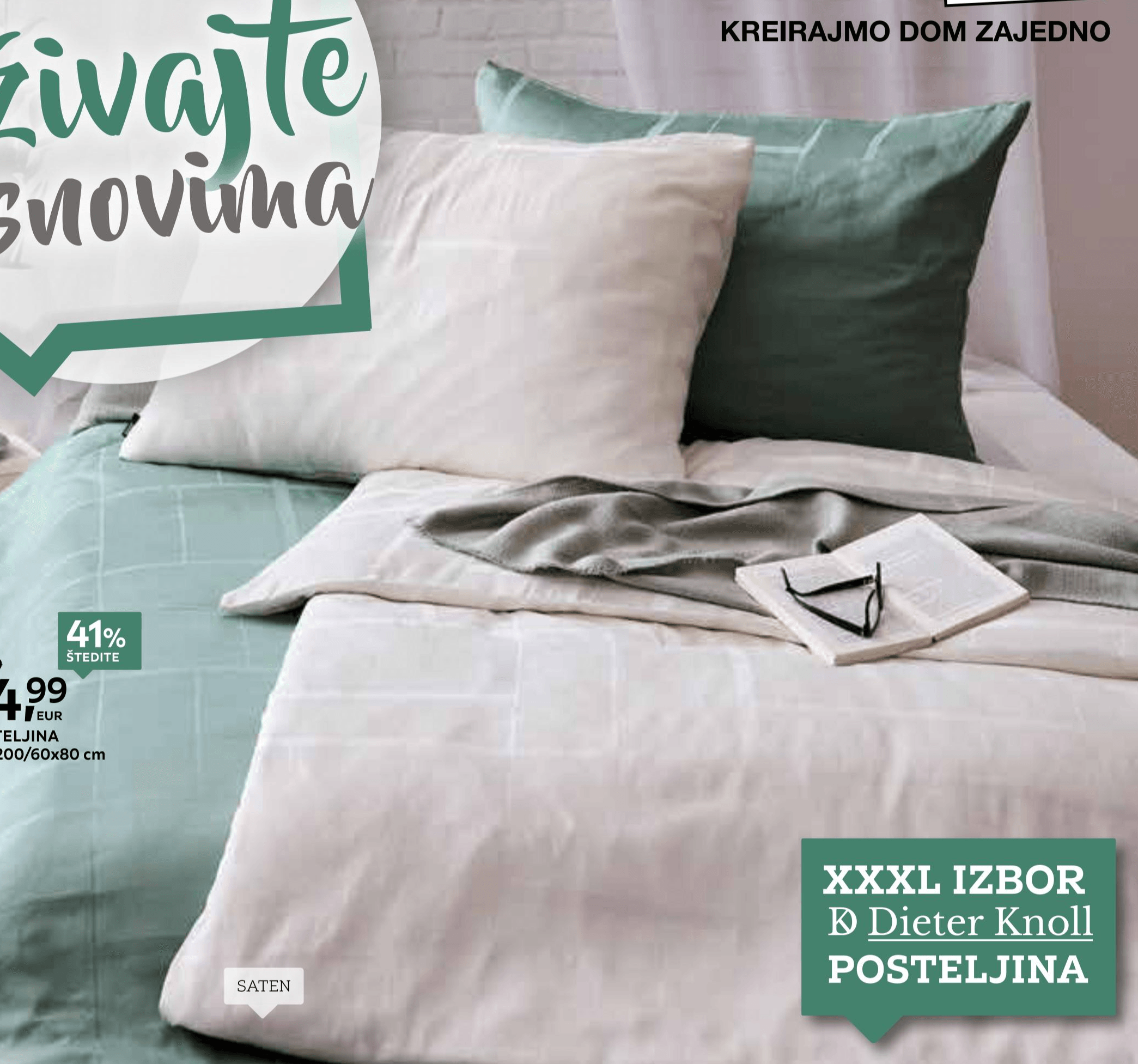 Dieter Knoll Posteljina 140x200/60x80 cm