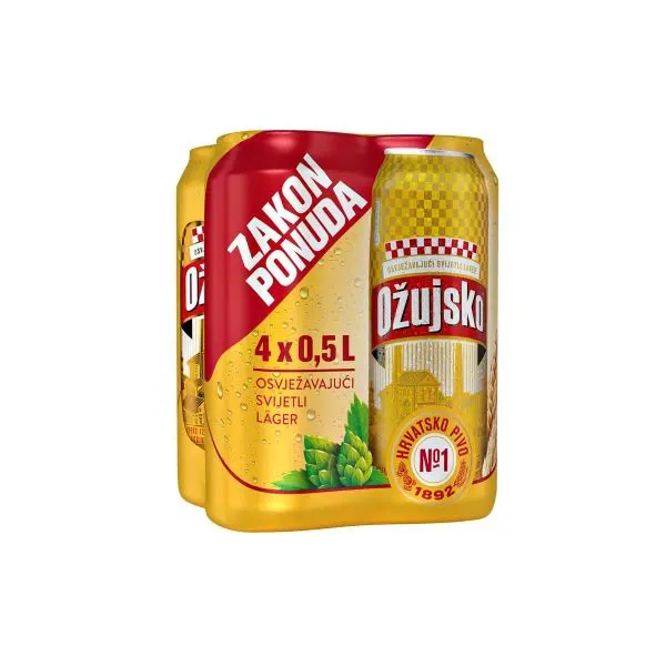 Ožujsko Pivo 4x0,5l Ožujsko